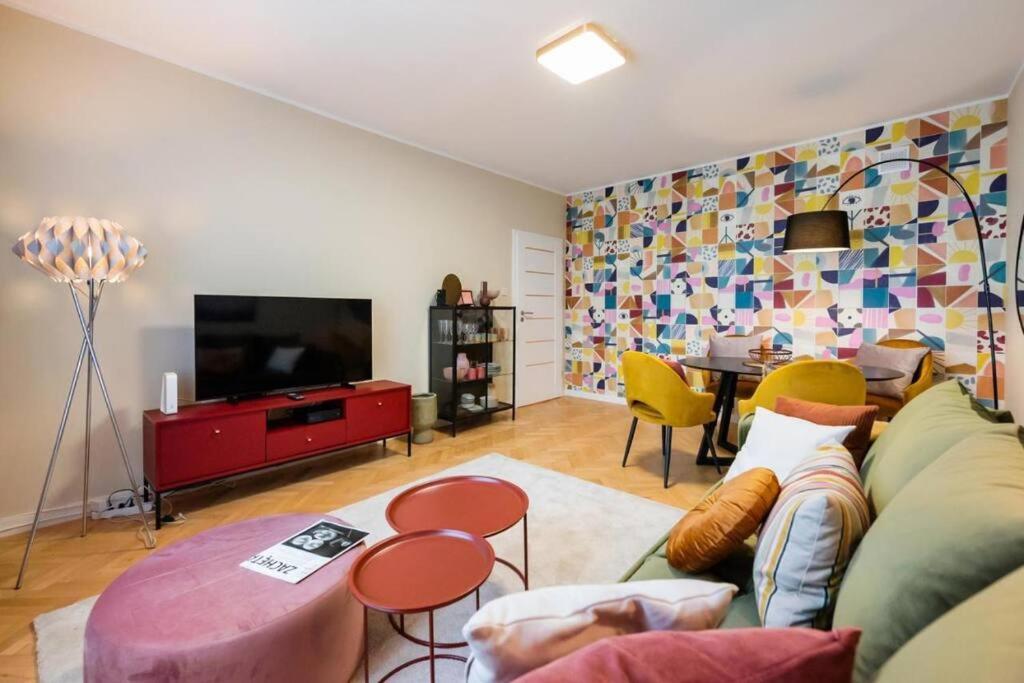 Eclectic City Apartment Near Old Town Varsovia Exterior foto